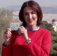 Διπλωματούχος Ξεναγός Elena Voronina στην Αθήνα