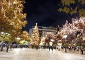 Площадь Конституции в Афинах 2023