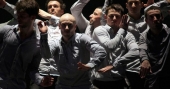 Танцевальное представление "Экодоми" (стройка) в Афинах